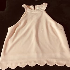 💕Monteau Scalloped Blouse💕NWOT